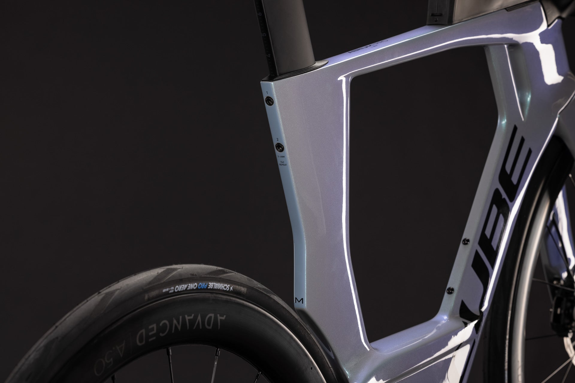 CUBE Aerium C:68X Pro Zeitfahrrad 2027, Rahmendetail