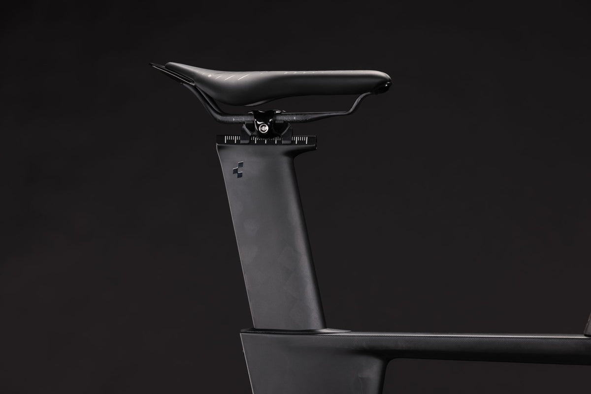 CUBE Aerium C:68X Race Zeitfahrrad 2027, Sattel und Sitzposition