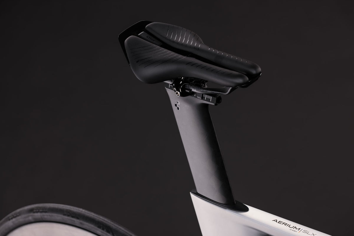 CUBE Aerium C:68X SLX Zeitfahrrad 2027, Sattel und Sitzposition