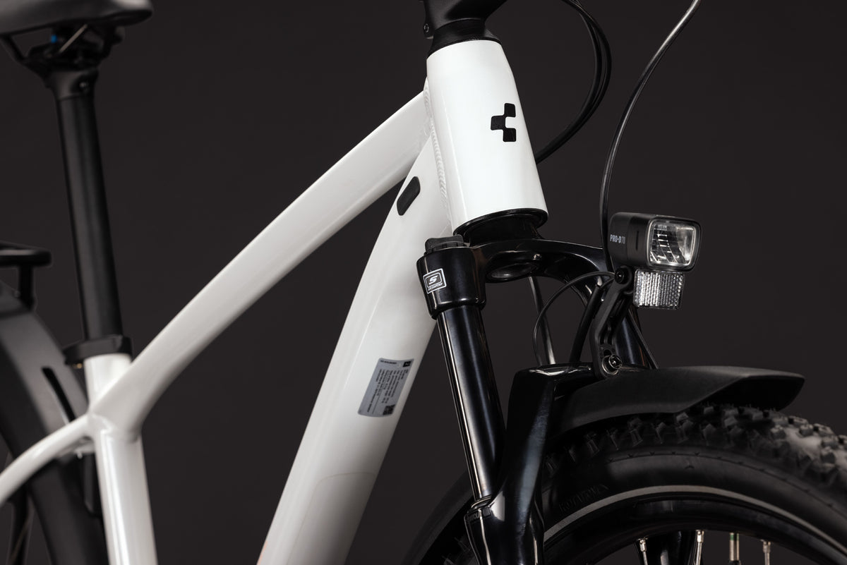 CUBE Aim ONE FE Mountainbike Hardtail 2027, Sattel und Sitzposition