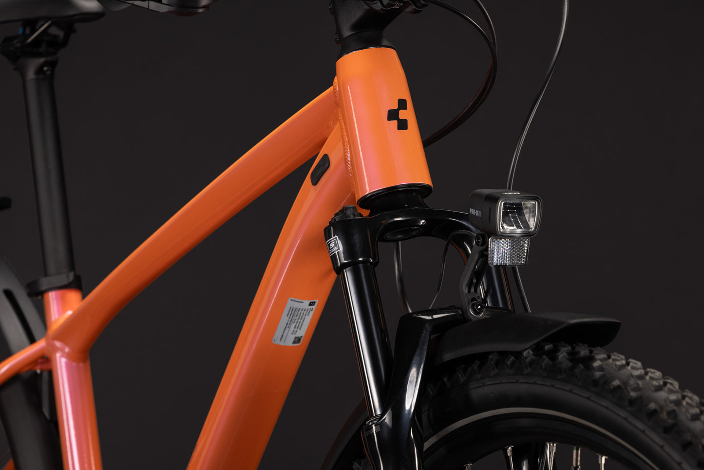 CUBE Aim ONE FE Mountainbike Hardtail 2027, Sattel und Sitzposition
