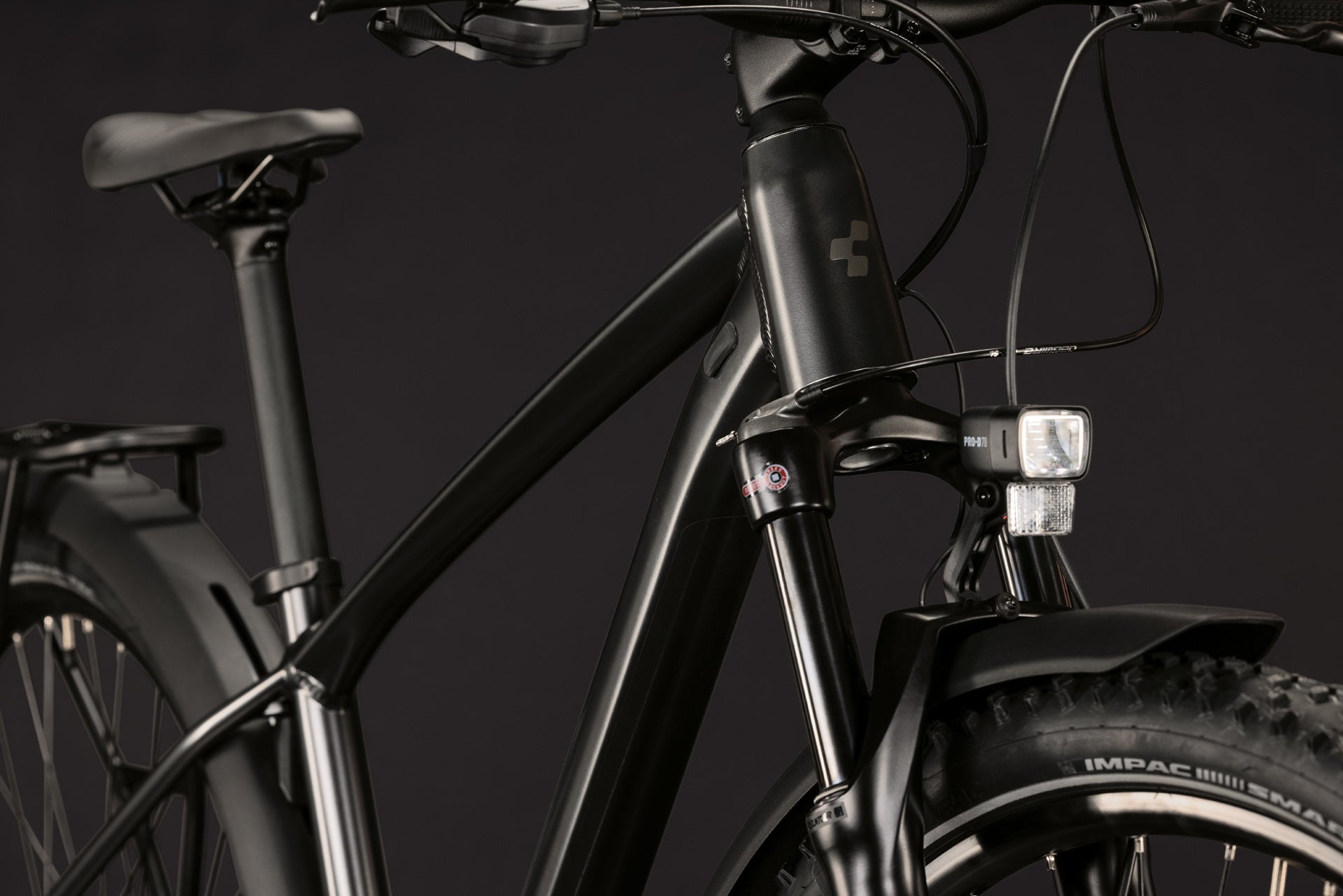CUBE Aim SLX FE Mountainbike Hardtail 2027, Sattel und Sitzposition