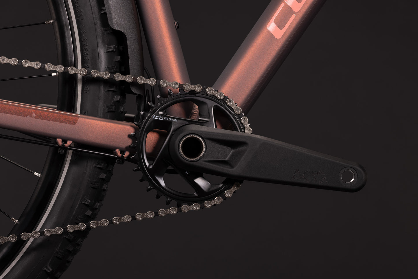 CUBE Aim SLX FE Mountainbike Hardtail 2027, Cockpit und Lenker