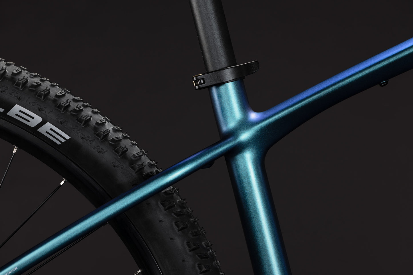 CUBE Reaction Pro Mountainbike Hardtail 2027, Sattel und Sitzposition