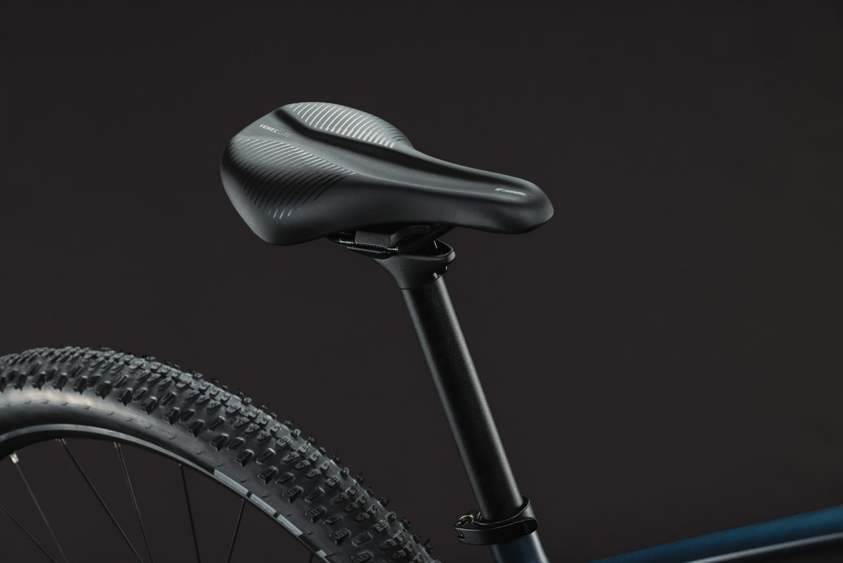 CUBE Reaction SLX Mountainbike Hardtail 2027, Sattel und Sitzposition