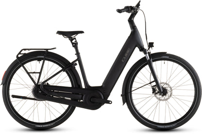 Produktbild: Cube Supreme Hybrid Comfort Pro 600 grey´n´chrome, Seitenansicht (weißer Hintergrund)
