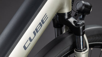 Produktbild: Cube Supreme RT Hybrid Comfort EXC 600 champagne´n´grey, Detailaufnahme 02