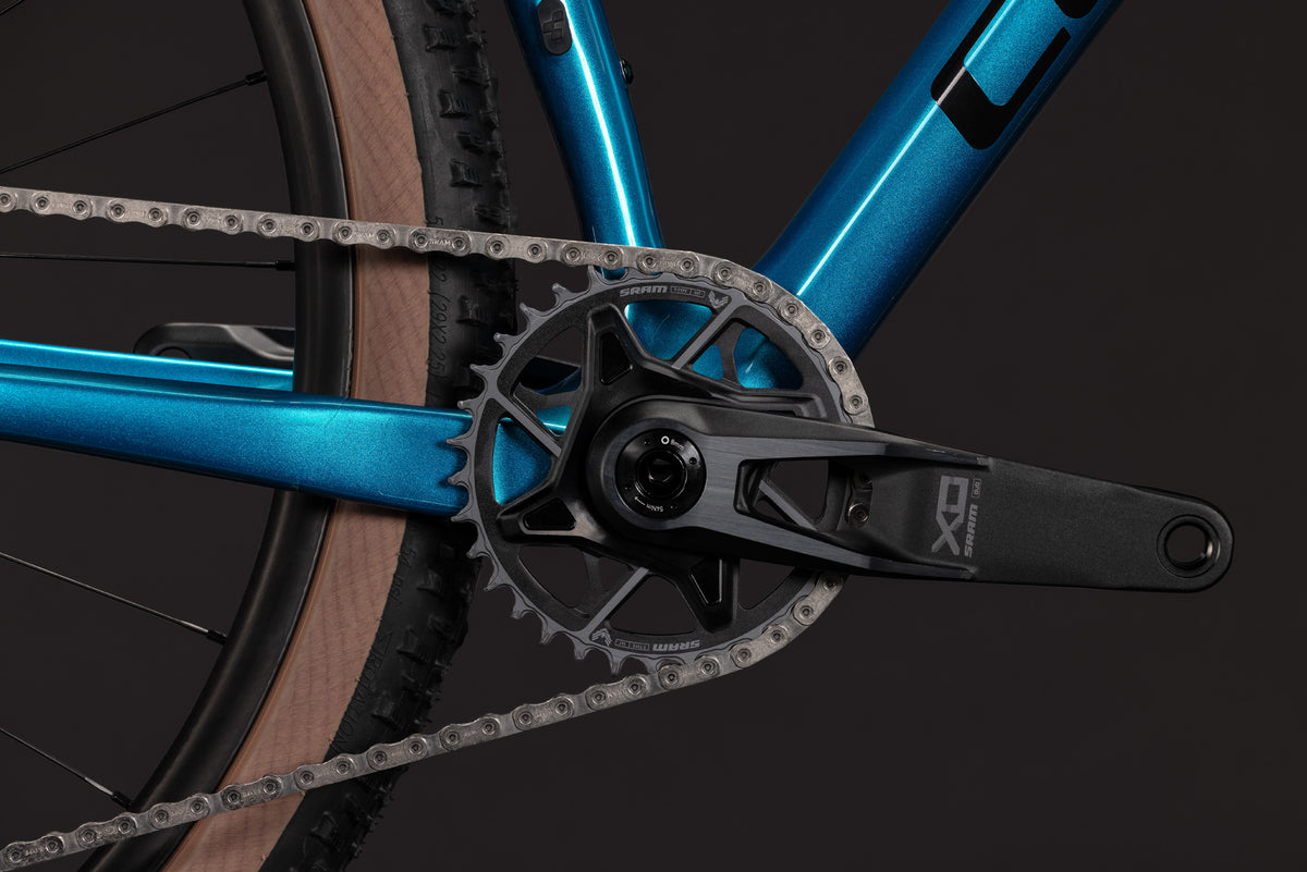 CUBE Reaction C:68X SLX Mountainbike Hardtail 2027, Sattel und Sitzposition