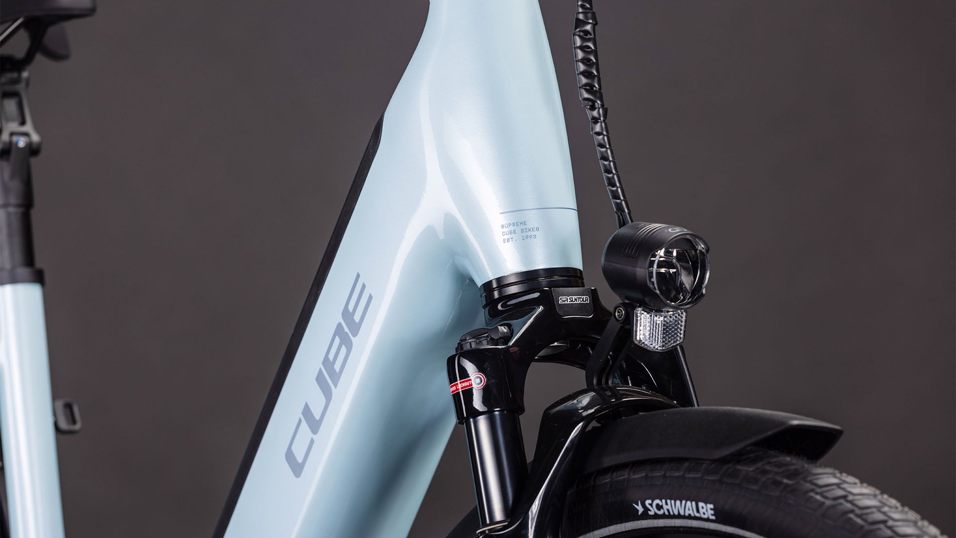 Produktbild: Cube Supreme RT Hybrid Deluxe EX 600 airygreen´n´prism, Detailaufnahme 05