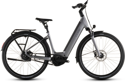 Produktbild: Cube Supreme Hybrid Deluxe Pro 600 quicksilver´n´grey, Seitenansicht (weißer Hintergrund)