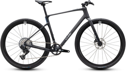 CUBE Nulane C:62 SLT Fitnessbike 2027 in onyxfibre und grey, Seitenansicht