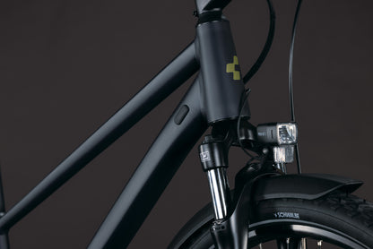 CUBE Nature ONE FE Trapeze Trekkingrad 2027, Sattel und Sitzposition
