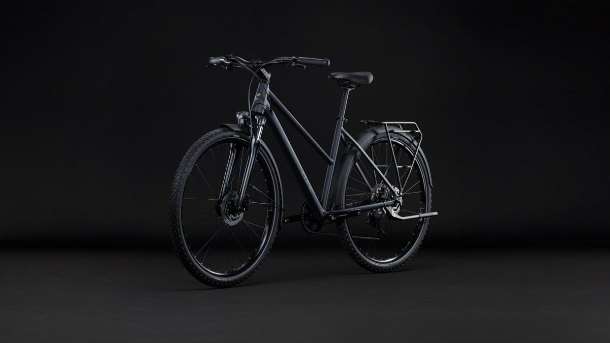 CUBE Nature ONE FE Trapeze Trekkingrad 2027, Detailansicht