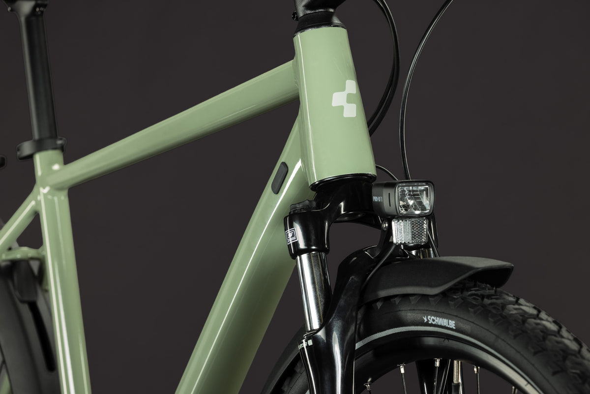 CUBE Nature ONE FE Trekkingrad 2027, Sattel und Sitzposition