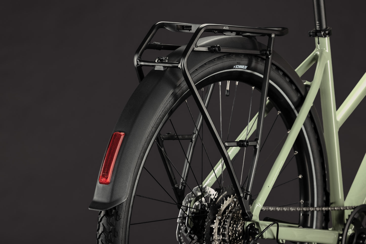CUBE Nature ONE FE Trapeze Trekkingrad 2027, Rahmendetail