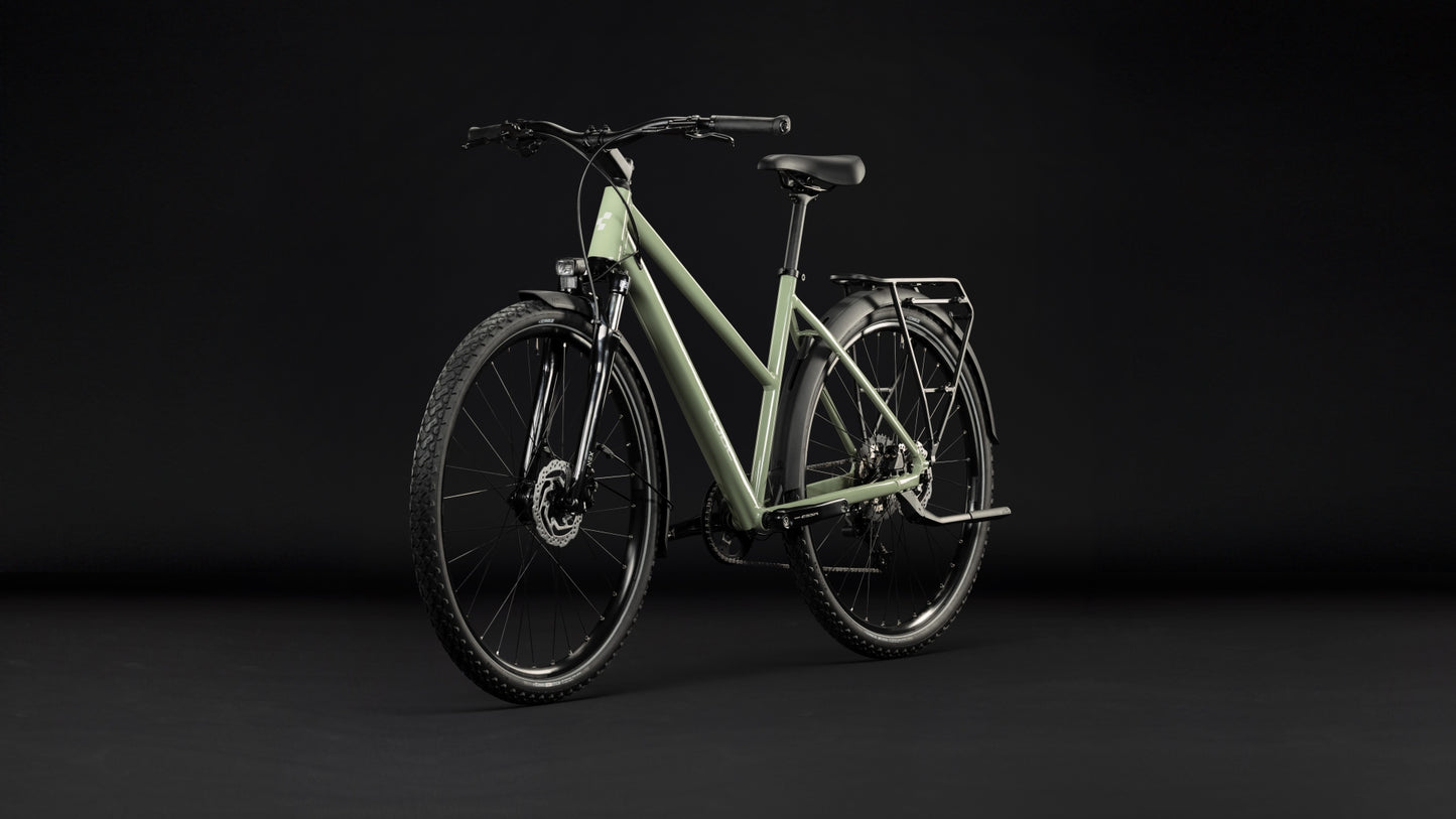 CUBE Nature ONE FE Trapeze Trekkingrad 2027, Detailansicht