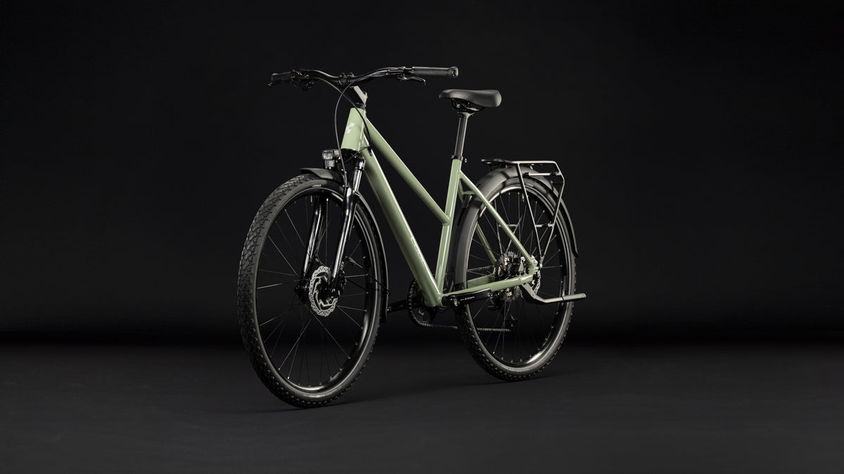 CUBE Nature ONE FE Trapeze Trekkingrad 2027, Detailansicht