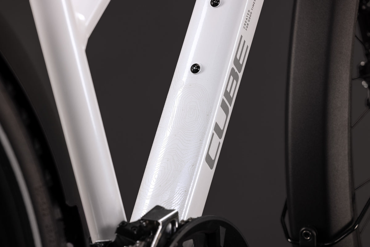 CUBE Nature Pro FE Trapeze Trekkingrad 2027, Cockpit und Lenker