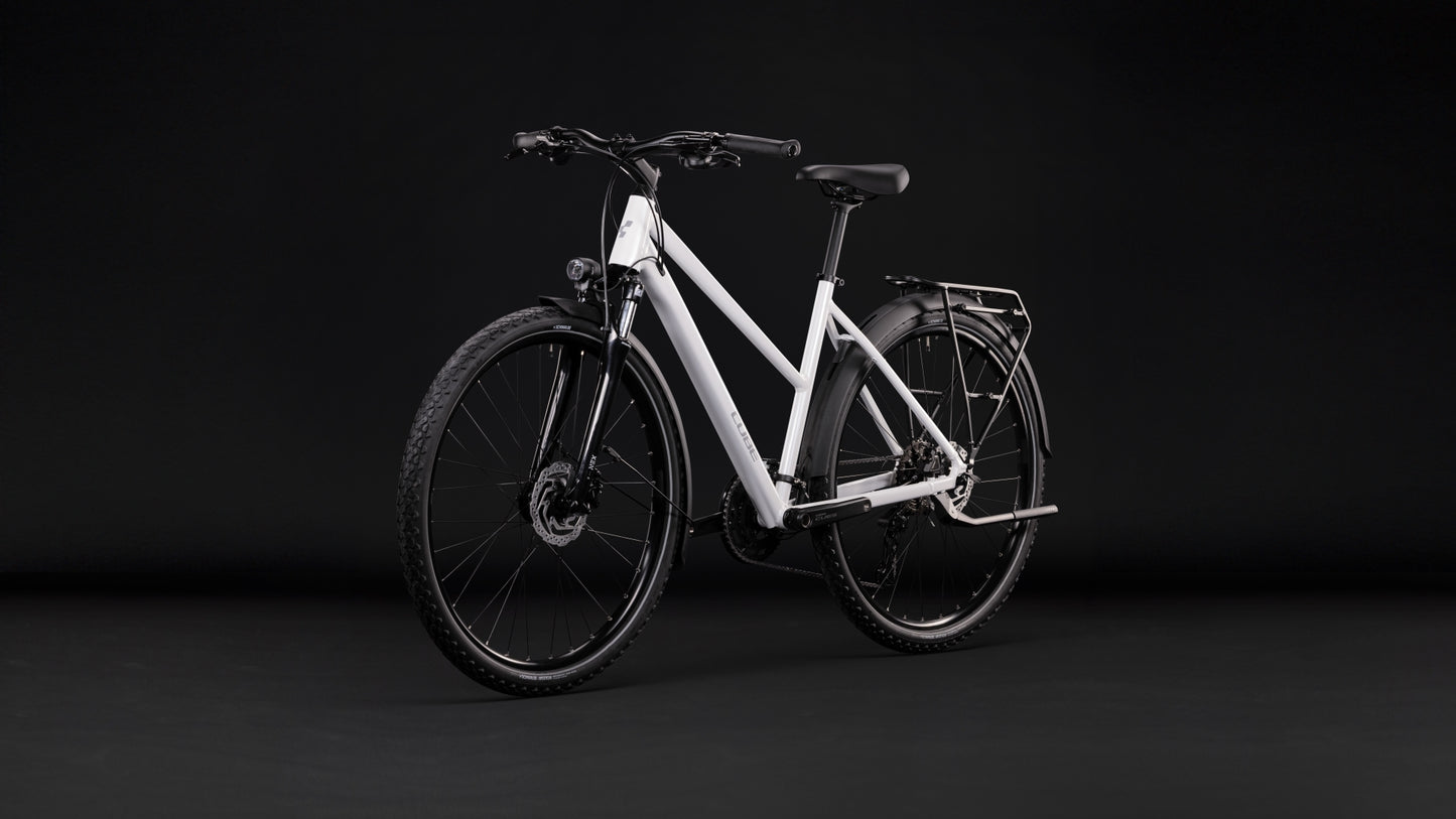 CUBE Nature Pro FE Trapeze Trekkingrad 2027, Detailansicht