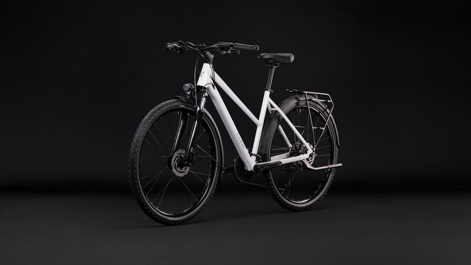 CUBE Nature Pro FE Trapeze Trekkingrad 2027, Detailansicht