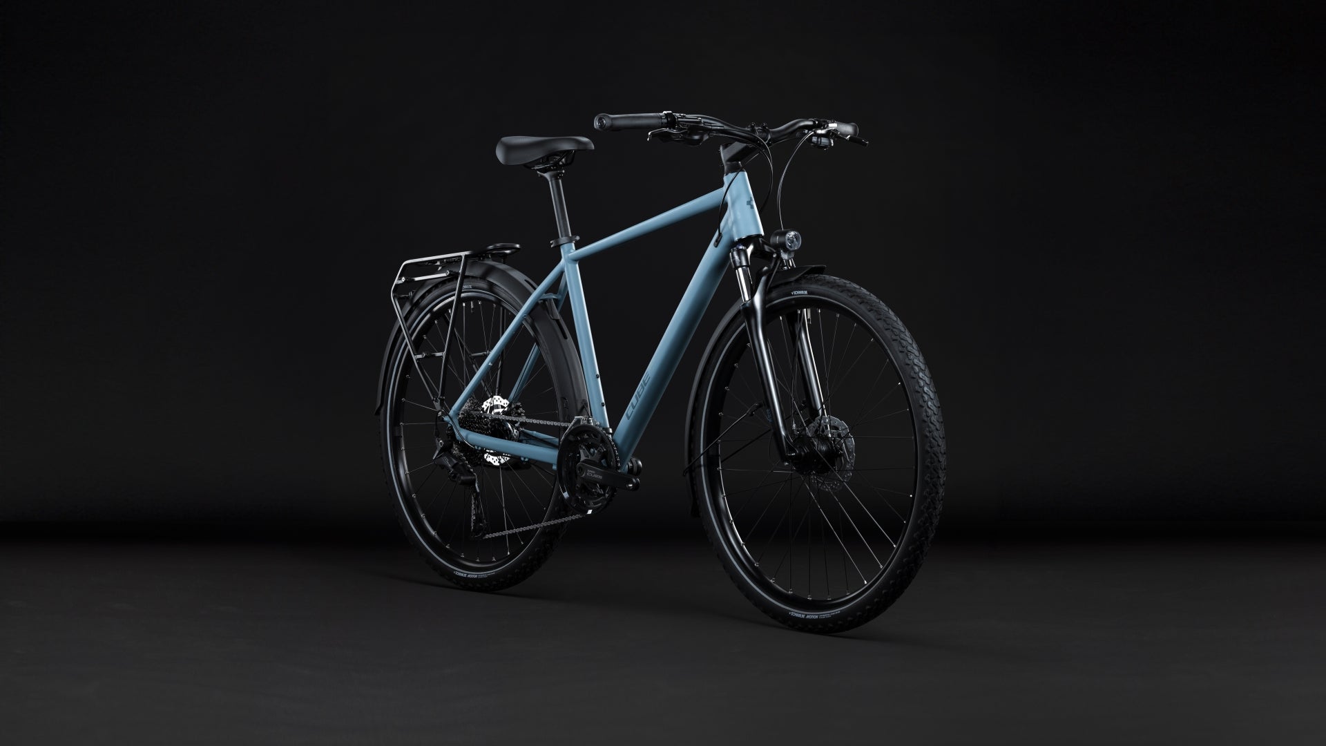 CUBE Nature Pro FE Trekkingrad 2027, Sattel und Sitzposition