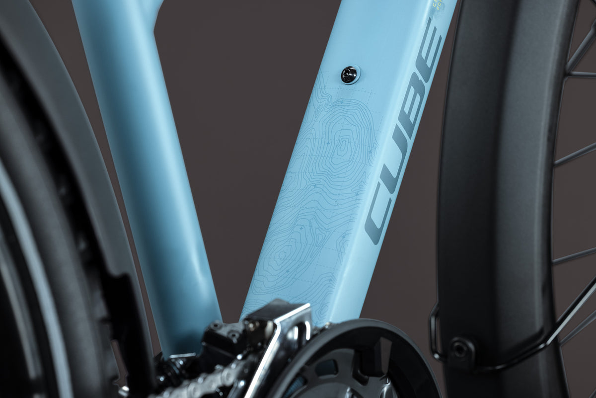 CUBE Nature Pro FE Trapeze Trekkingrad 2027, Cockpit und Lenker