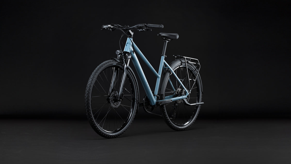 CUBE Nature Pro FE Trapeze Trekkingrad 2027, Detailansicht