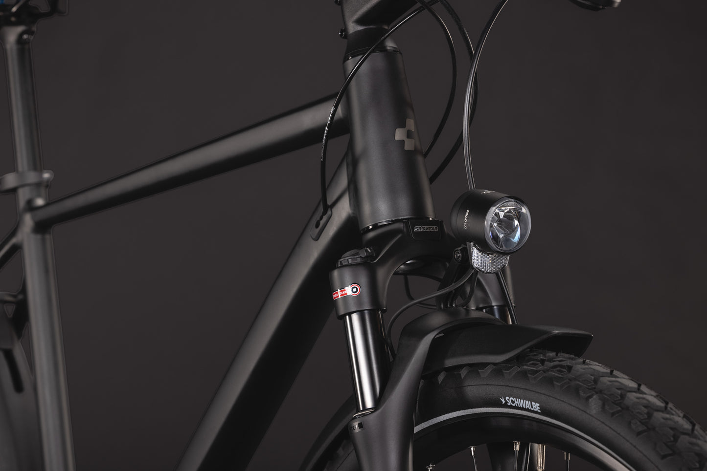 CUBE Nature EXC FE Trekkingrad 2027, Sattel und Sitzposition