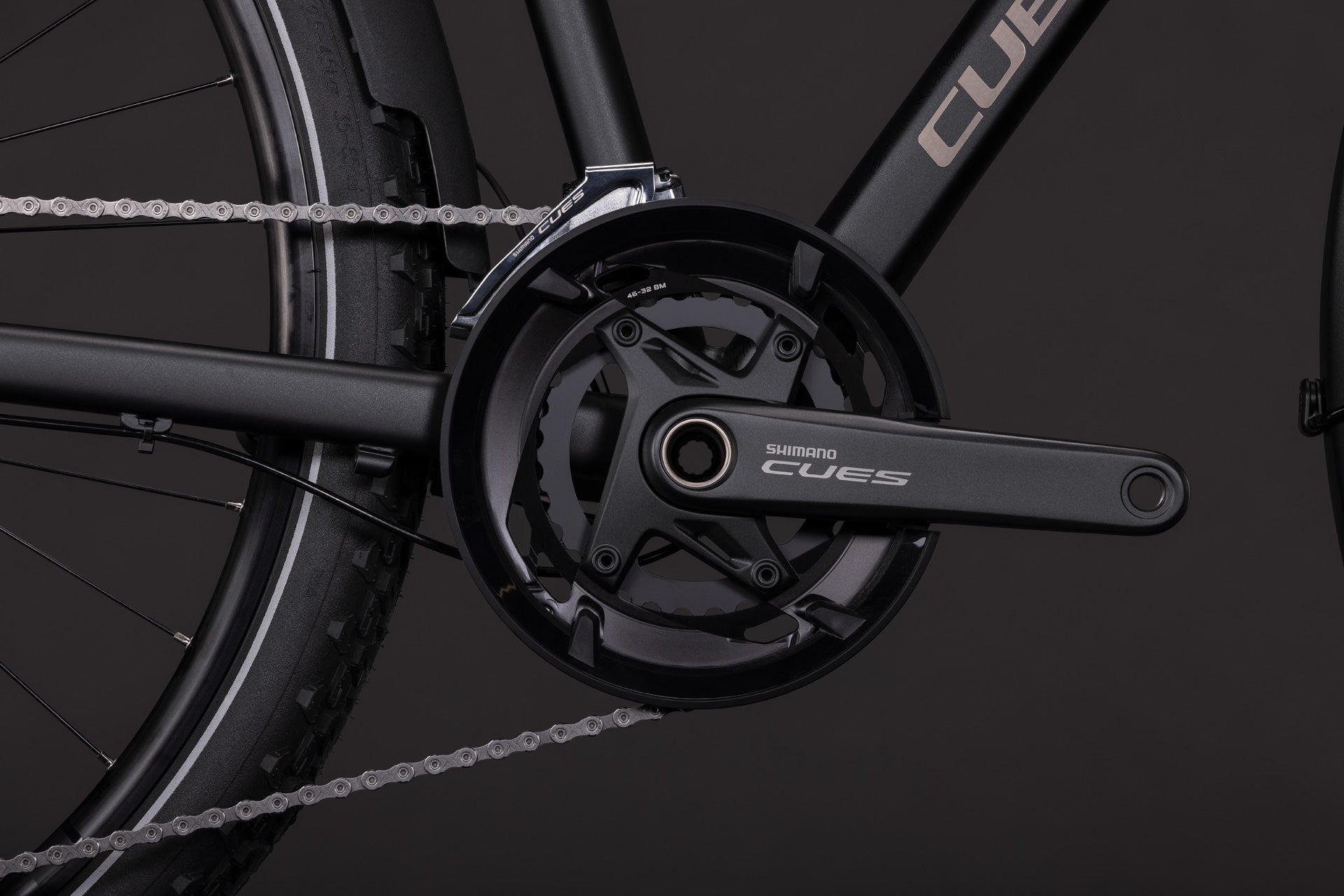CUBE Nature EXC FE Trapeze Trekkingrad 2027, Rahmendetail