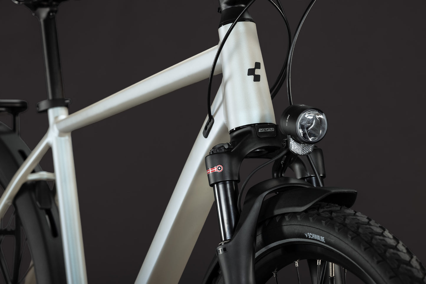 CUBE Nature EXC FE Trekkingrad 2027, Sattel und Sitzposition