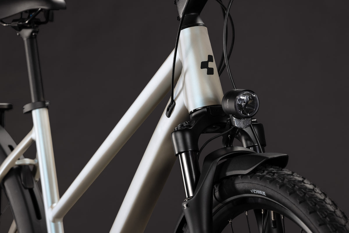 CUBE Nature EXC FE Trapeze Trekkingrad 2027, Rahmendetail