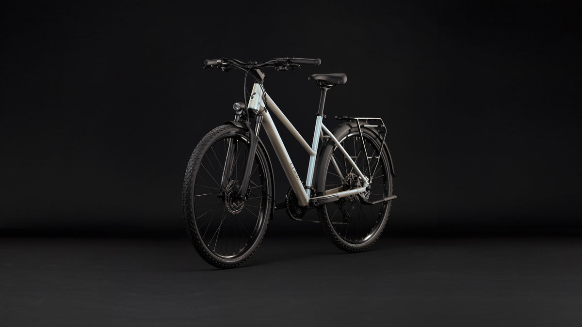 CUBE Nature EXC FE Trapeze Trekkingrad 2027, Detailansicht