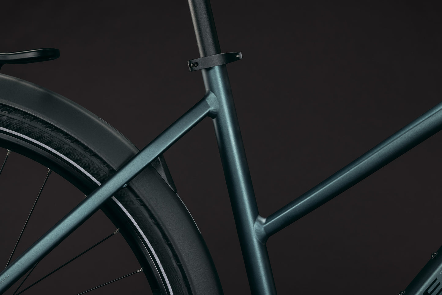 CUBE Nature SLX FE Trapeze Trekkingrad 2027, Rahmendetail