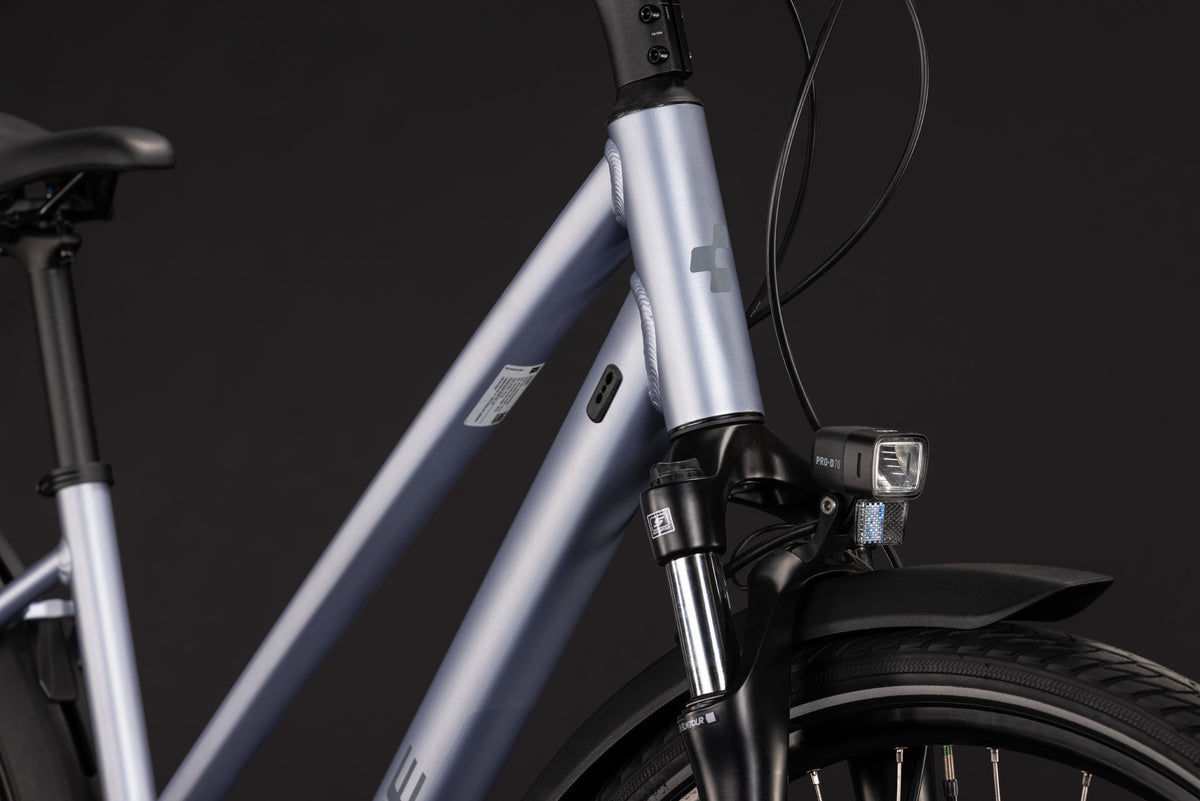 CUBE Touring ONE Trapeze Trekkingrad 2027, Sattel und Sitzposition