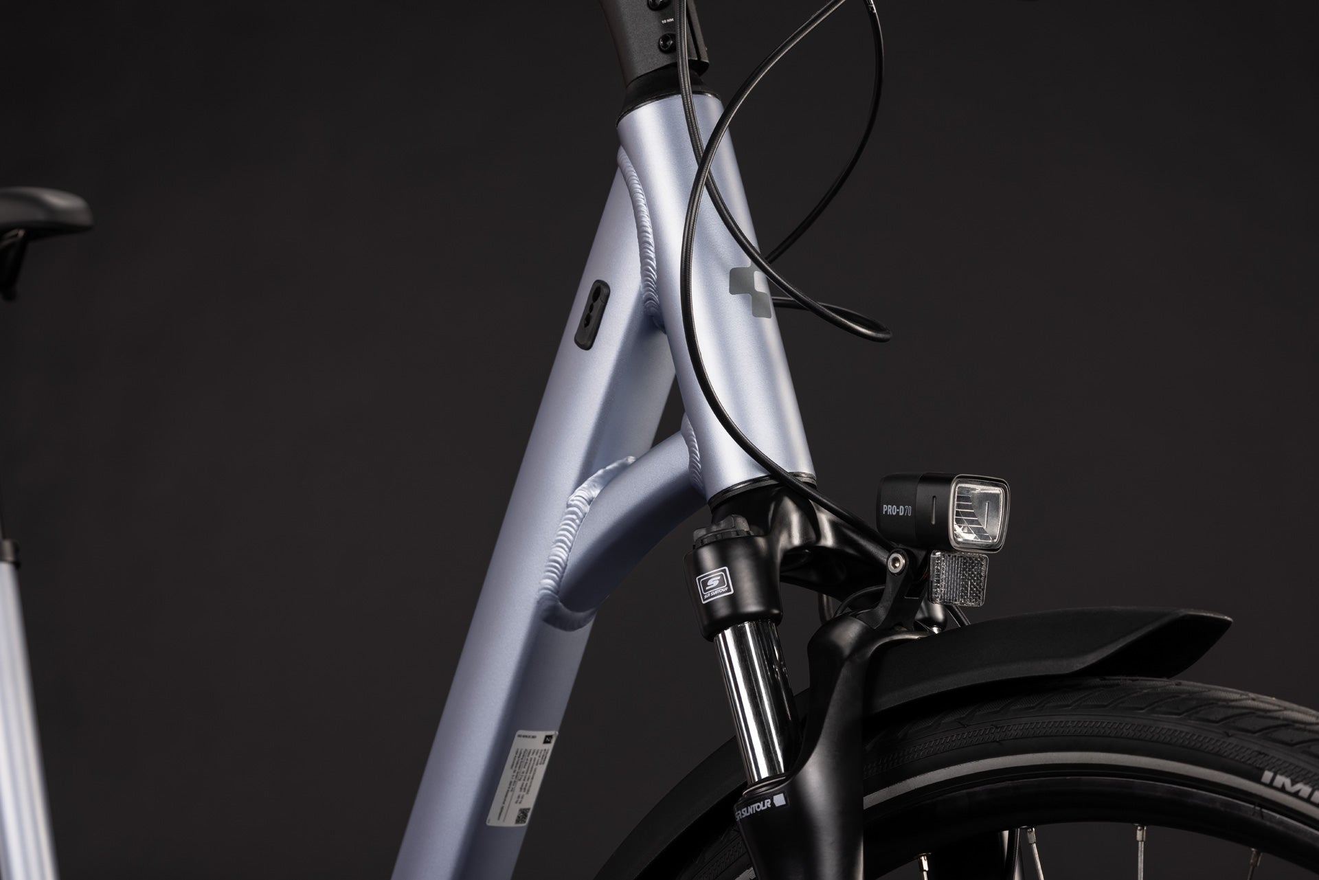 CUBE Touring ONE Easy Entry Trekkingrad 2027, Sattel und Sitzposition