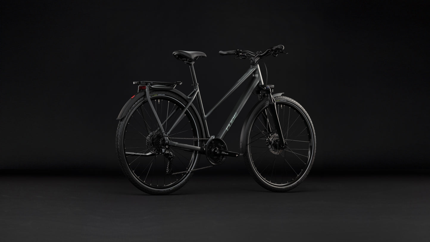 CUBE Kathmandu ONE Trapeze Trekkingrad 2027, Detailansicht