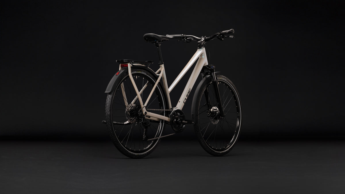 CUBE Kathmandu ONE Trapeze Trekkingrad 2027, Detailansicht