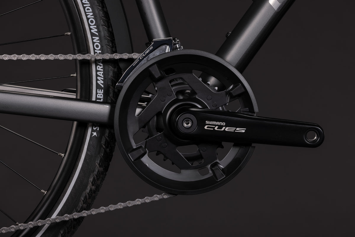 CUBE Kathmandu Pro Trapeze Trekkingrad 2027, Cockpit und Lenker