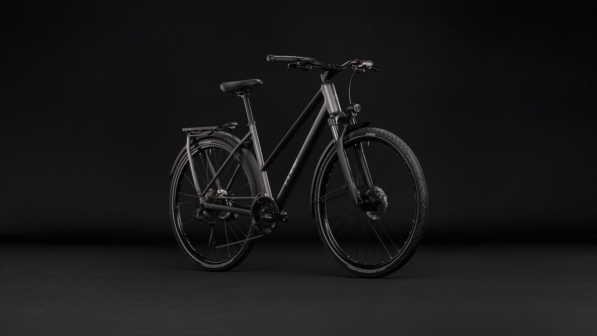 CUBE Kathmandu Pro Trapeze Trekkingrad 2027, Laufrad und Reifen