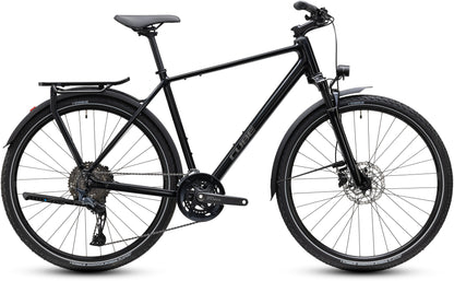 CUBE Kathmandu EXC Trekkingrad 2027 in darkcosmos und reflex, Seitenansicht