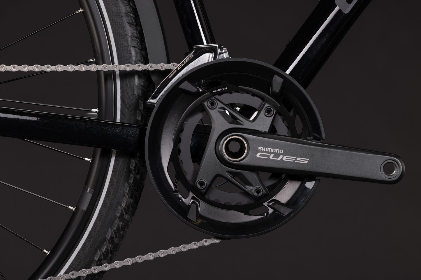 CUBE Kathmandu EXC Trapeze Trekkingrad 2027, Cockpit und Lenker