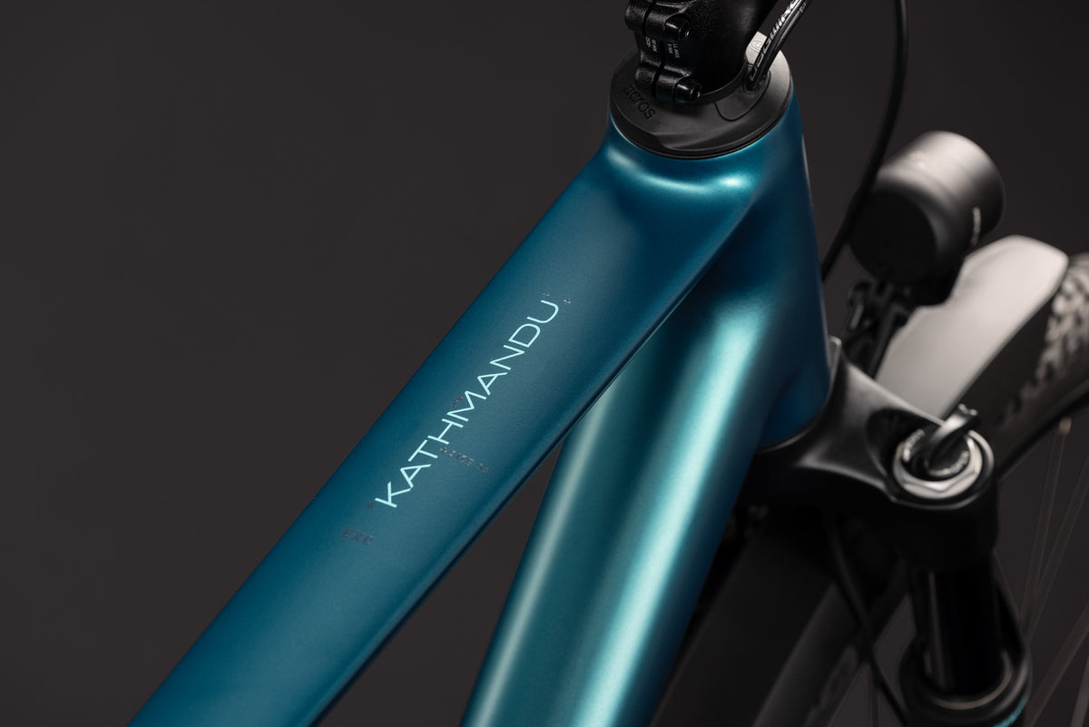 CUBE Kathmandu EXC Trekkingrad 2027, Cockpit und Lenker