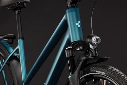 CUBE Kathmandu EXC Trapeze Trekkingrad 2027, Sattel und Sitzposition