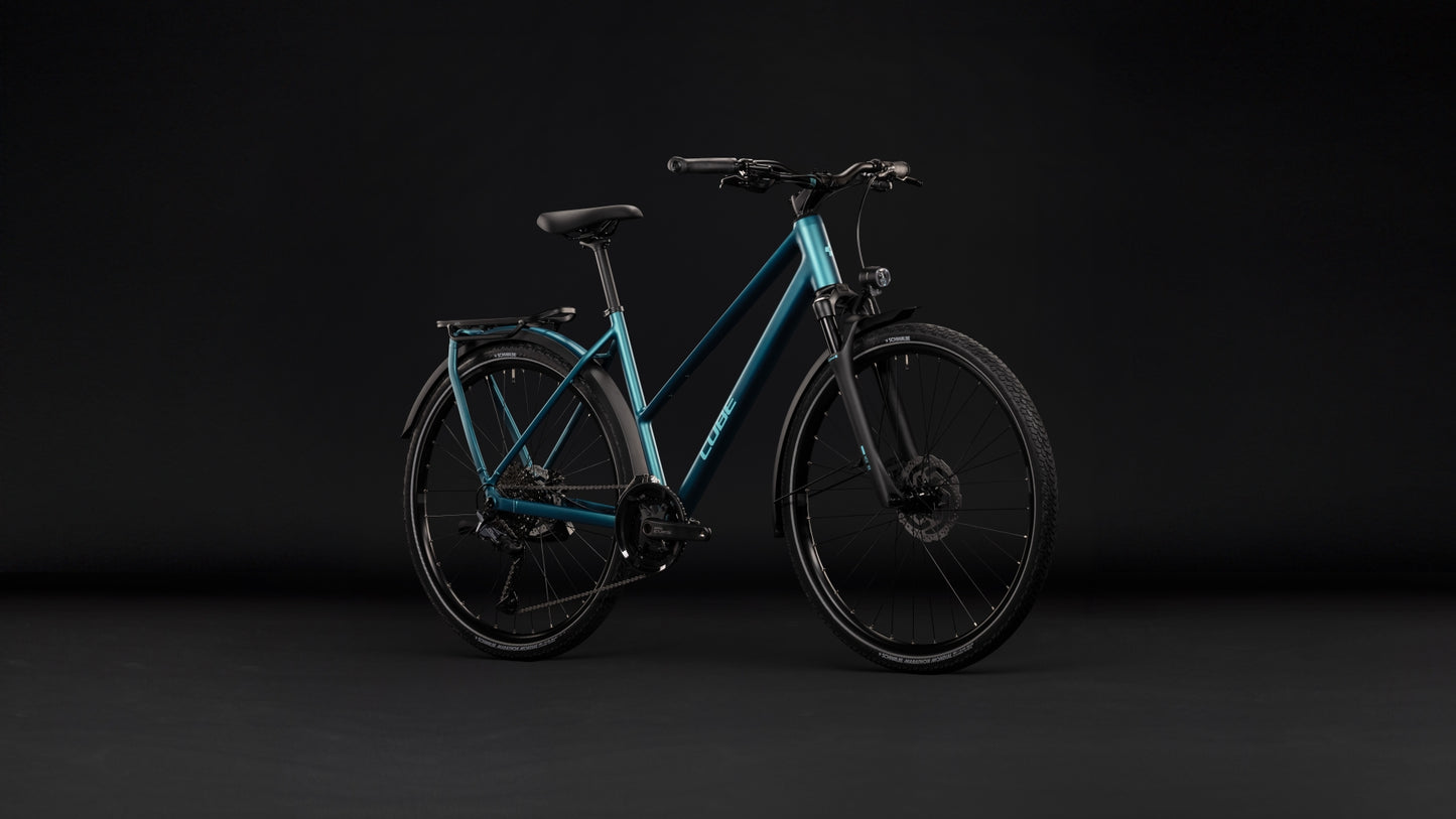 CUBE Kathmandu EXC Trapeze Trekkingrad 2027, Laufrad und Reifen