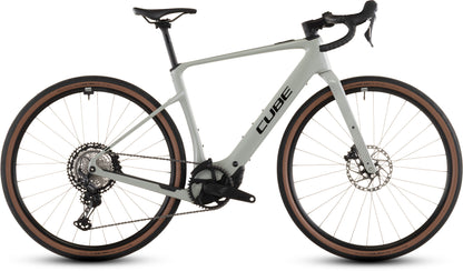 Produktbild: Cube Nuroad Hybrid C:62 Race 400X reedbeige´n´black, Seitenansicht (weißer Hintergrund)