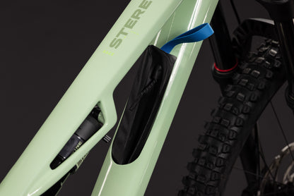 CUBE Stereo HPC Race Mountainbike Fully 2027, Sattel und Sitzposition