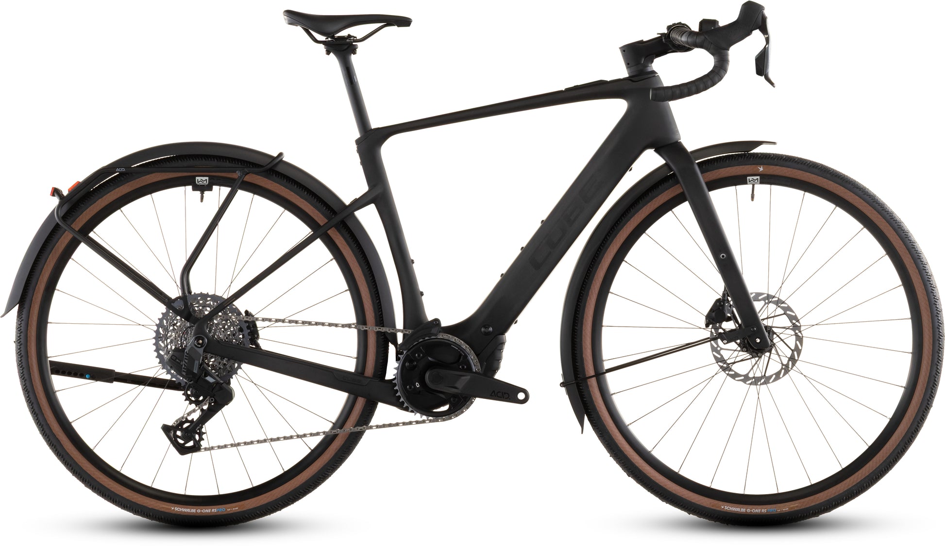 Produktbild: Cube Nuroad Hybrid C:62 EXC 400X FE blackline, Seitenansicht (weißer Hintergrund)