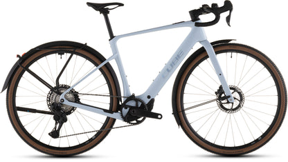 Produktbild: Cube Nuroad Hybrid C:62 SLX 400X FE iceblue´n´prism, Seitenansicht (weißer Hintergrund)