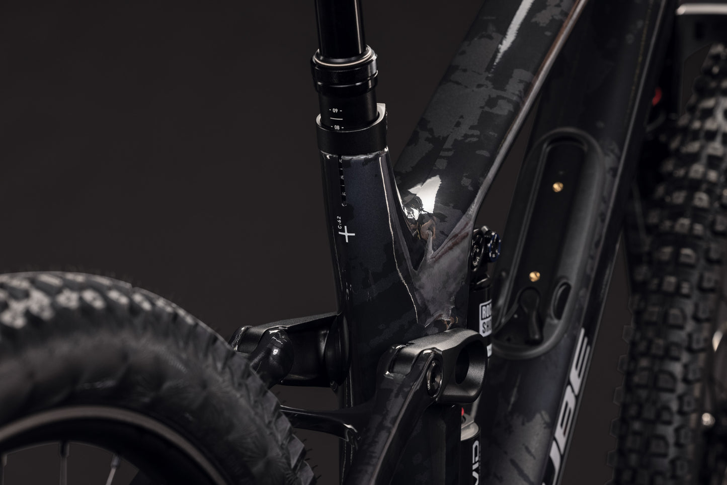 CUBE Fritzz C:62 Super TM Mountainbike Fully 2027, Rahmendetail