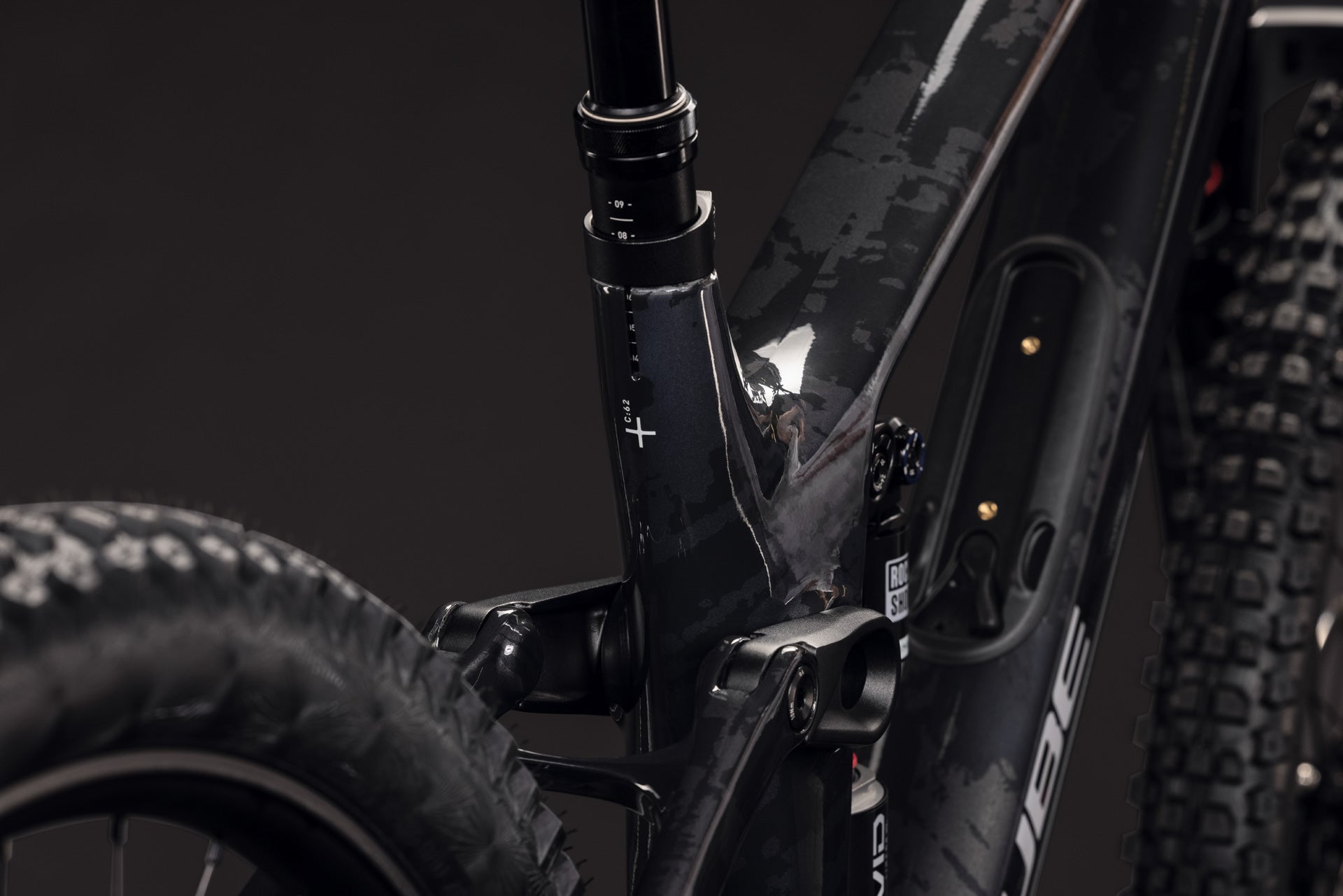 CUBE Fritzz C:62 Super TM Mountainbike Fully 2027, Rahmendetail
